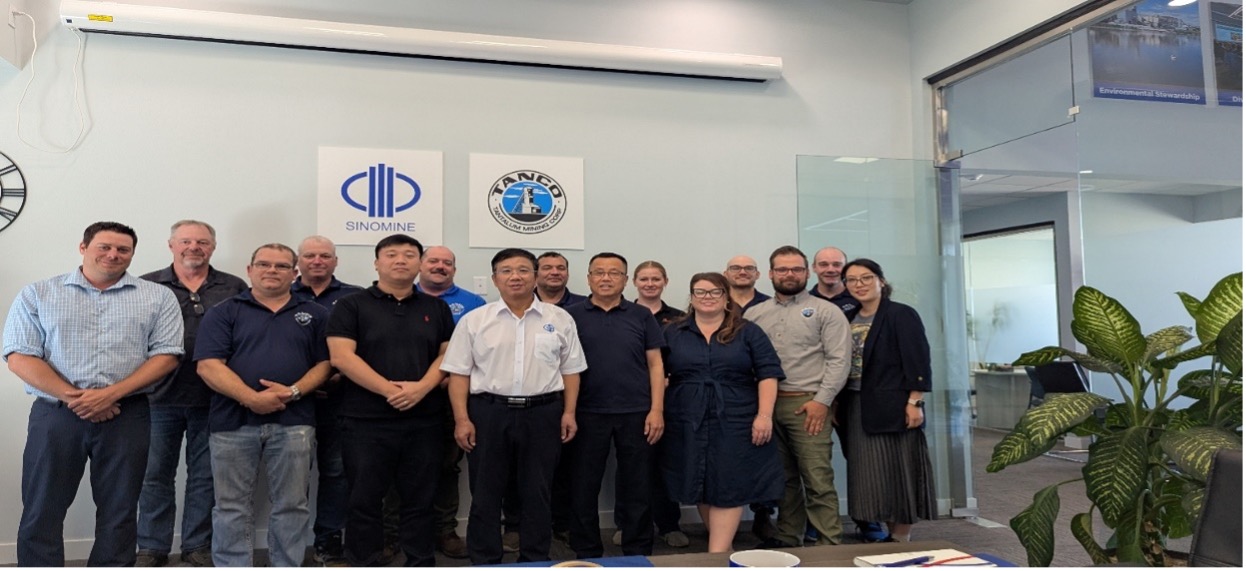 威廉体育集团董事长王平卫到加拿大 TANCO矿山检查调研